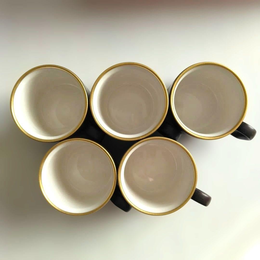 Amazon | 中山陶器 デミタス カップ＆ソーサー 5客 | ノーブランド品